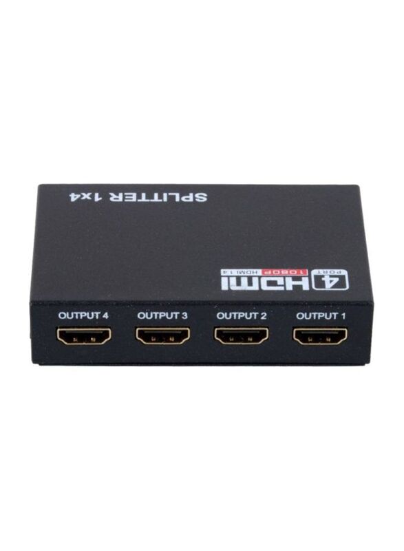 

Generic 1x4 HDMI Splitter Adapter, Black