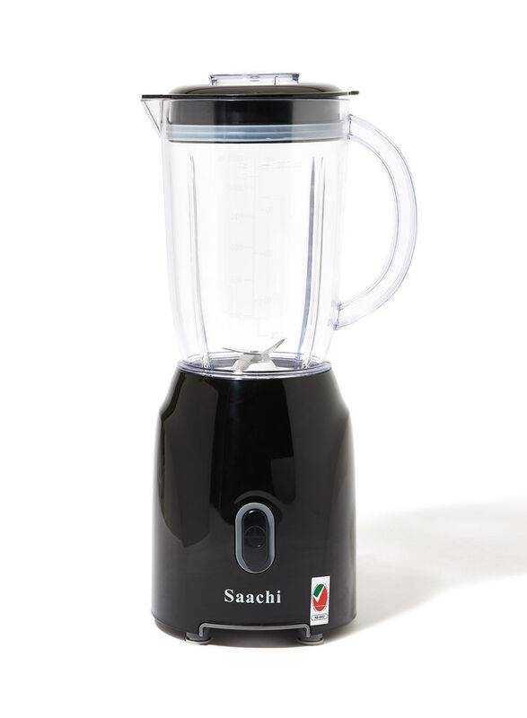 

Saachi 1.2L Blender With Plastic Jar, 300W, NL-BL-4392-BK, Black