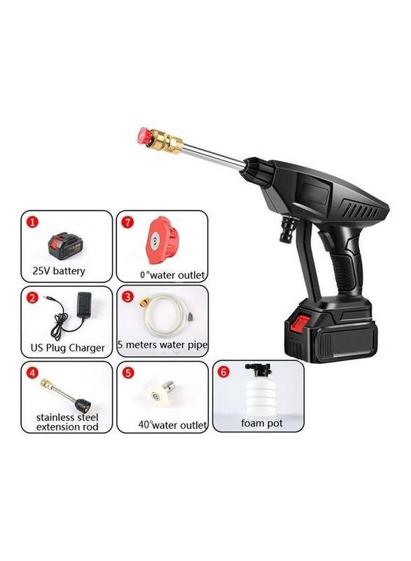

FED Lithium Battery Wireless Car Washing Machine, TBD0545458702, Multicolour