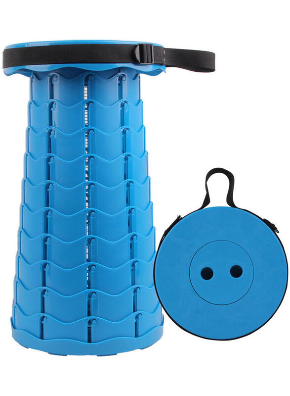 

Generic Outdoor PP Folding Telescopic Stool Pure, Blue