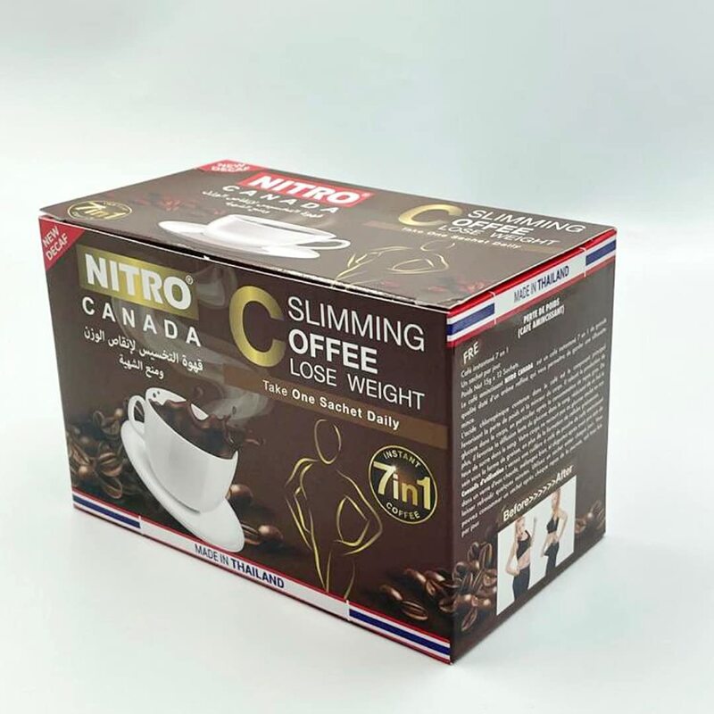 

Nitro Canada 7-in-1 Lose Weight Slimming Coffee, 12 Sachets