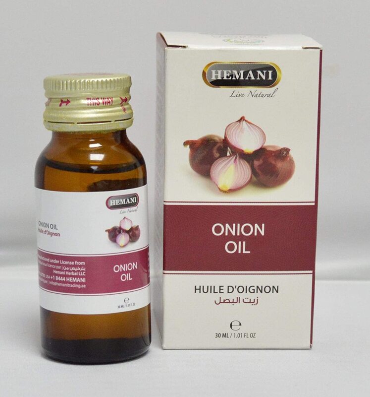 

Hemani Herbal Onion Oil for All Hair Types, 30ml