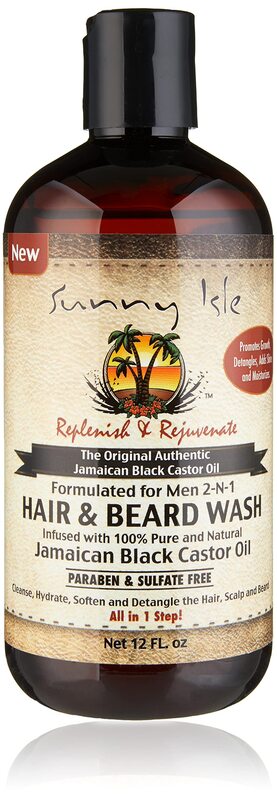 

Sunny Isle Jamaican Black Castor Oil Hair & Beard Wash, 12 Oz