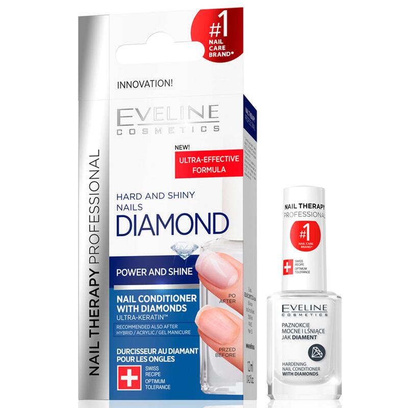 

Eveline Diamond Hard And Shiny Nail Therapy, Clear