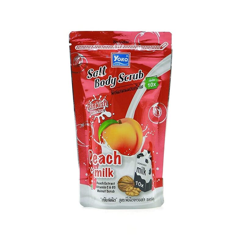 

Yoko Peach Milk Salt Body Wash, 350g