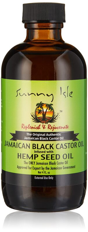 

Sunny Isle Jamaican Black Castor Oil Infused with Hemp Seed Oil for All Hair Types, 4oz