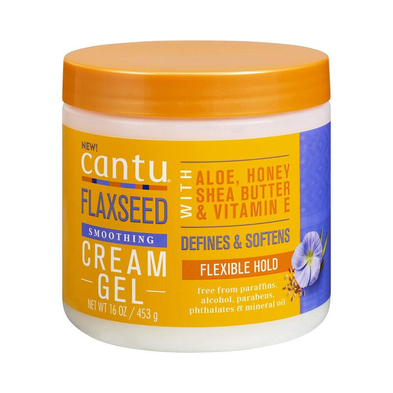 

Cantu Flaxseed Smoothing Cream Gel for All Hair Types, 16oz