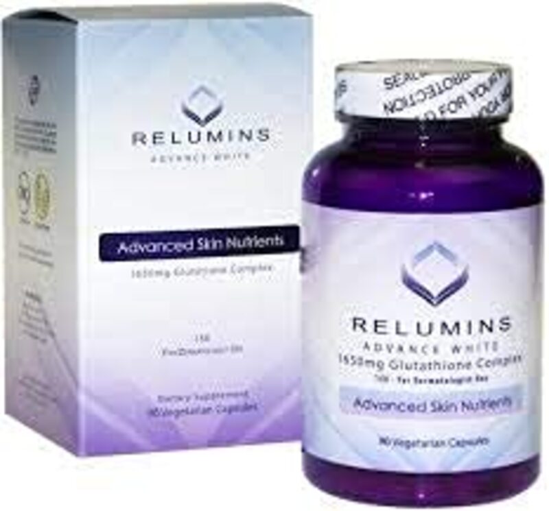 

Relumins Advance White 15x Glutathione Complex, 1650mg, 90 Capsules