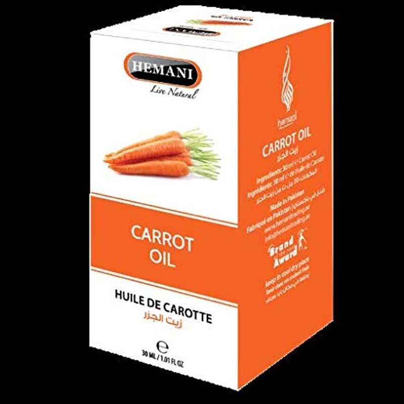 

Hemani Herbal Carrot Oil, 30ml