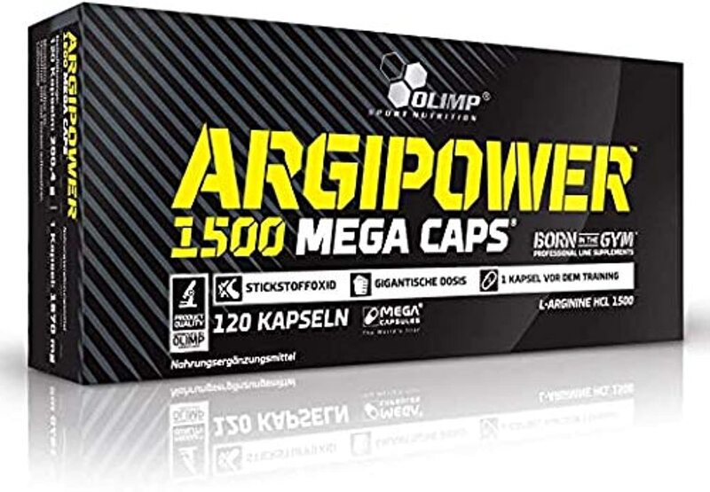 

Olimp Argi Power 1500 Mega Capsules, 120 Capsules