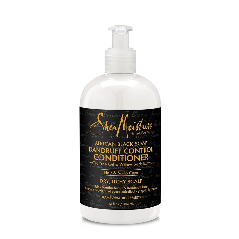 

Shea Moisture African Black Soap Conditioner for Anti Dandruff, 384ml