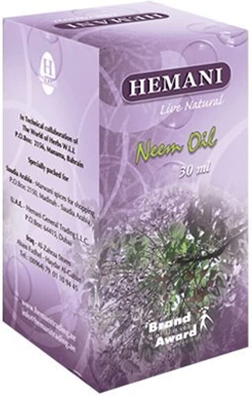 

Hemani Herbal Oil Neem, 30ml