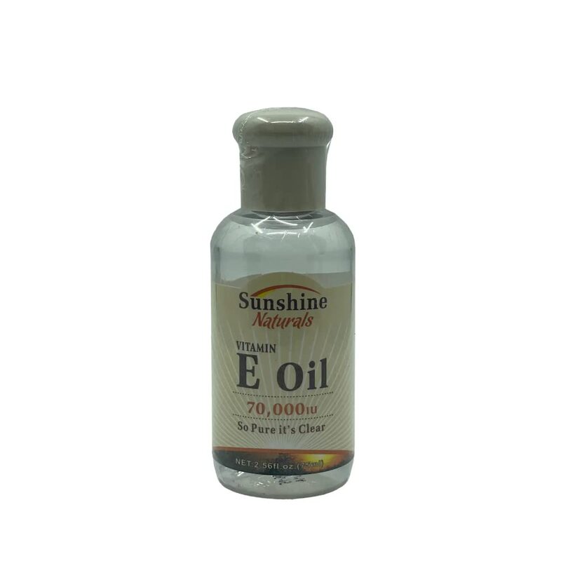 

Sunshine Naturals 70, 000IU Vitamin E Oil, 75ml