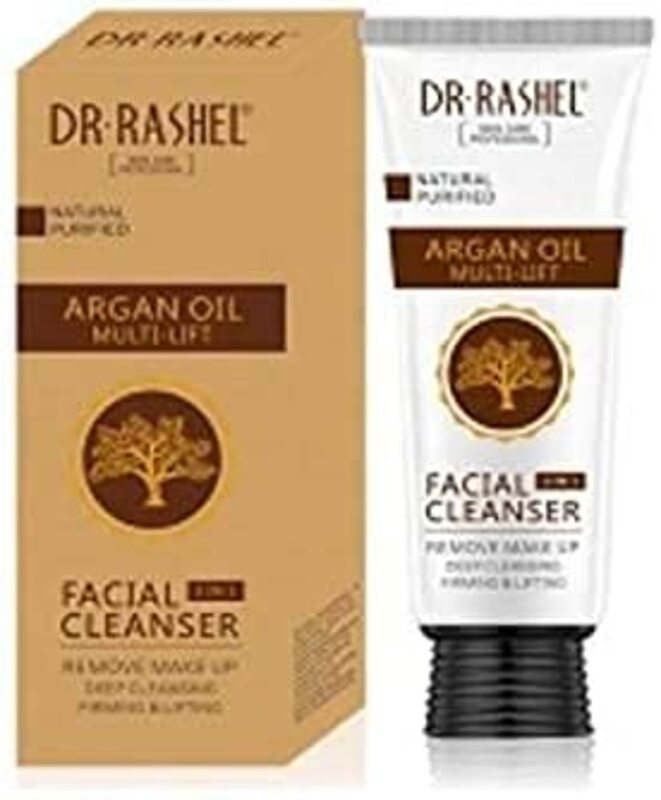 

Dr Rashel 3 in 1 Argan Oil Multi-Lift Facial Cleanser, 80ml
