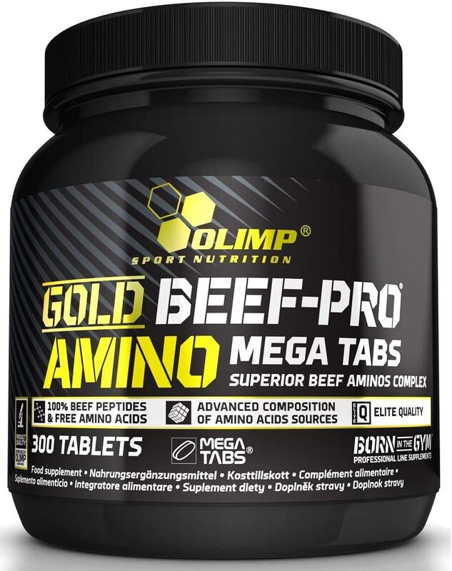 

Olimp Gold Beef Amino Pro Amino Mega, 300 Tablets