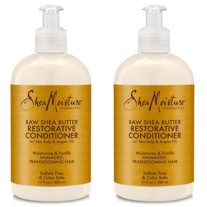 

Shea Moisture Raw Shea Butter Restorative Conditioner, Pack of 2, 13 Oz