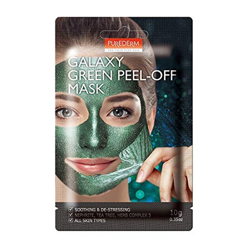 

Purederm Galaxy Green Peel-Off Mask, 10g