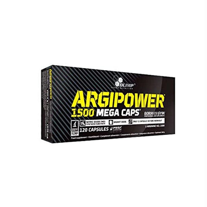 

Olimp Sport Nutrition Argi Power Mega Caps, 1500mg, 120 Capsules