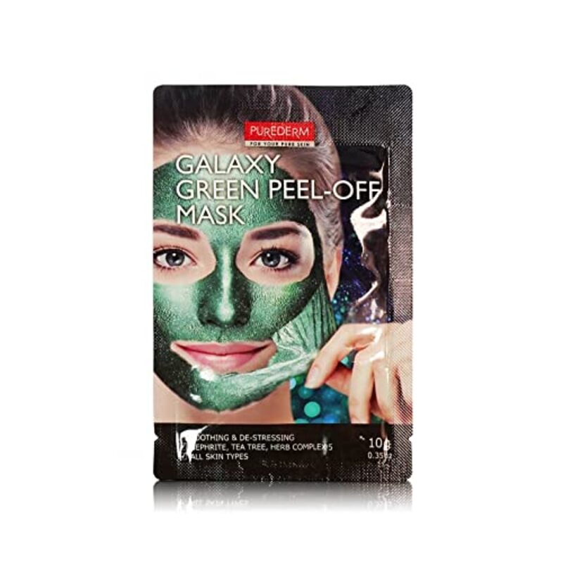 

Purederm Galaxy Green Peel-Off Mask, 10g