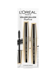 L'Oreal Paris Volume Million Lashes Mascara Duo Set, 2 Pieces, Black