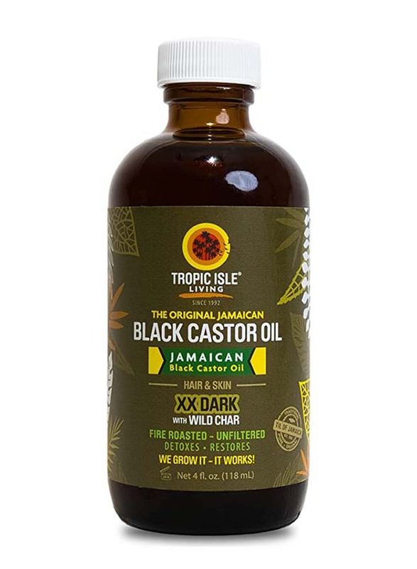 

Tropic Isle Living XX Dark Jamaican Black Castor Oil, 4oz