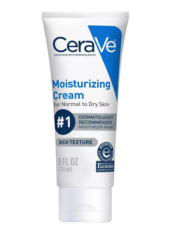 

CeraVe Moisturizing Cream Face Body Moisturizer for Normal to Dry Skin, 236ml