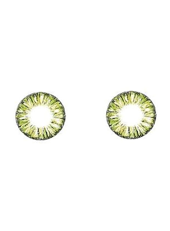 

Artista 3 Months Pack of 2 896 Contact Lenses without Power, Georgia Green, 0.00