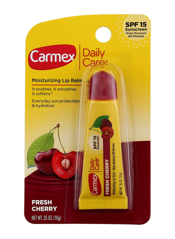

Carmex Daily Care Moisturizing Fresh Cherry Lip Balm, 10g