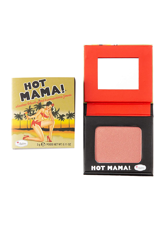 

The Balm Hot Mama Mini Blush, 3gm, Pink