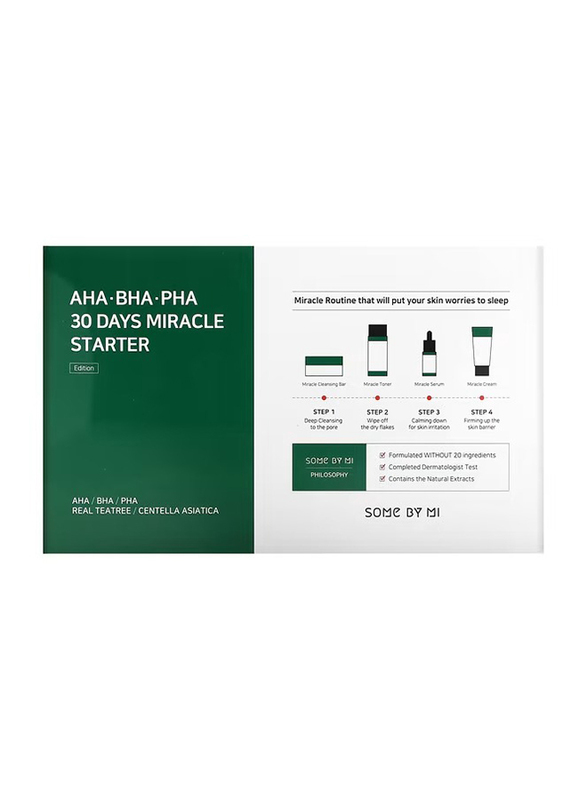 

Some By Mi AHA.BHA.PHA, 30 Days Miracle Starter Edition Kit, 4 Pieces