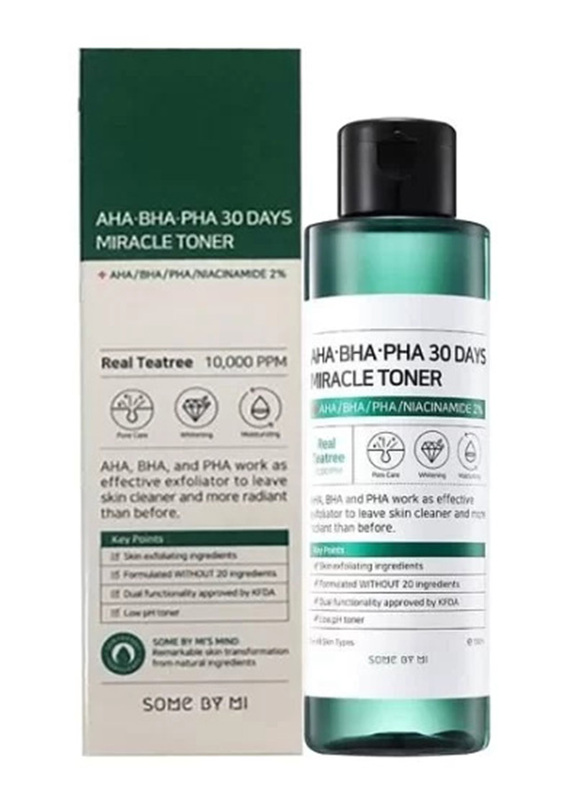 

Some By Mi AHA BHA PHA 30 Days Miracle Toner, 150ml