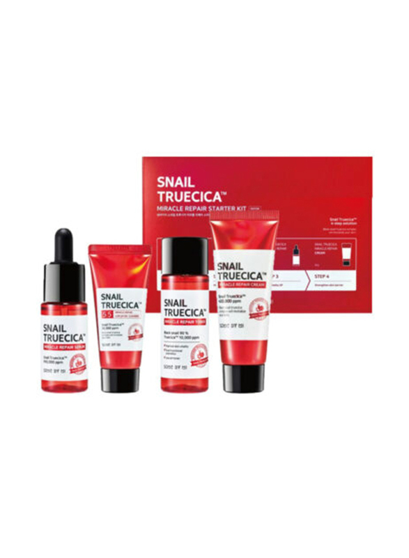 

Some By Mi Snail Truecica Miracle Repair Starter Kit, 4 Pieces