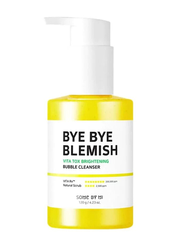 

Some By Mi Bye Bye Blemish Vita Tox Brightening Bubble Cleanser, 120ml