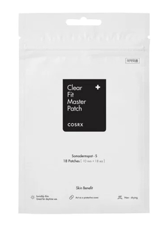 

Cosrx Clear Fit Master Patch, 18 Pieces