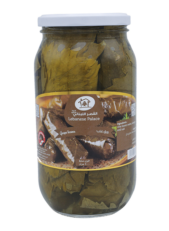 

Lebanese Palace Nablus Grape Leaves Without Water, 400g