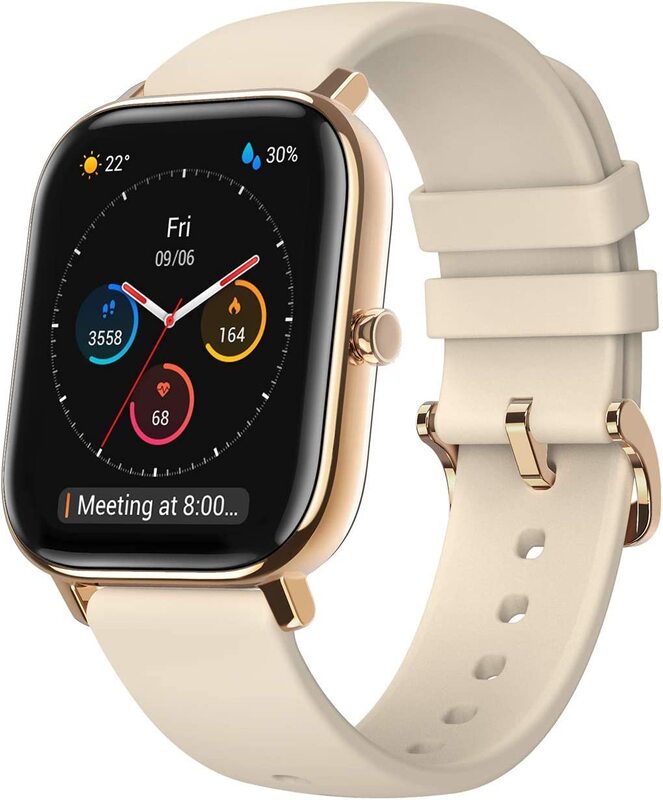 

Amazfit GTS Fitness Smartwatch with Heart Rate Monitor, White