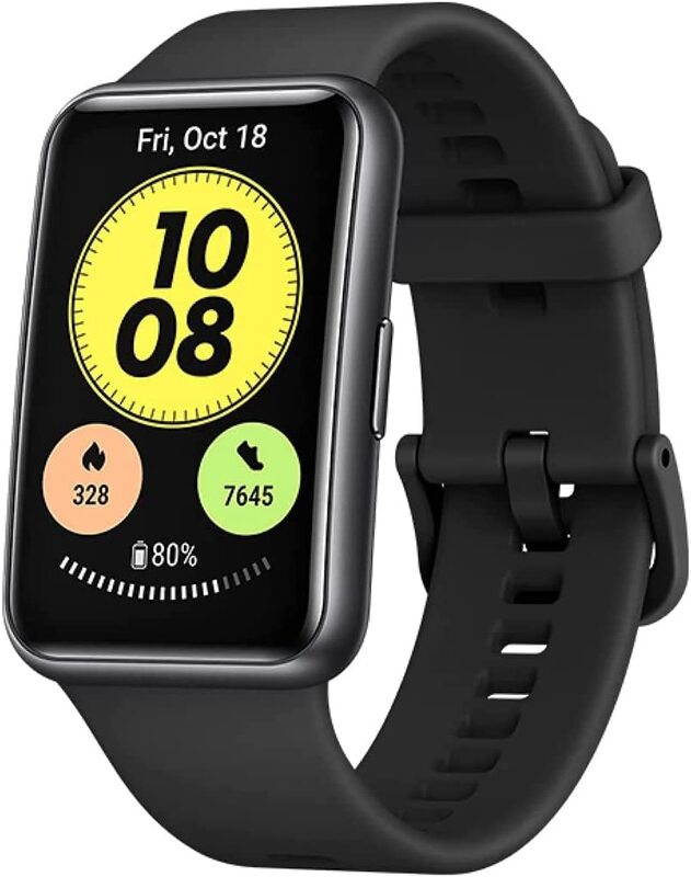 

Huawei Watch Fit Smartwatch with Slim Body, Graphite Black