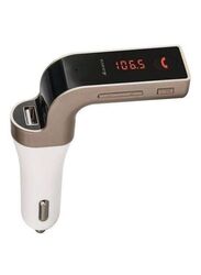 4-In-1 Wireless Bluetooth Hands Free Car Charger, Blue