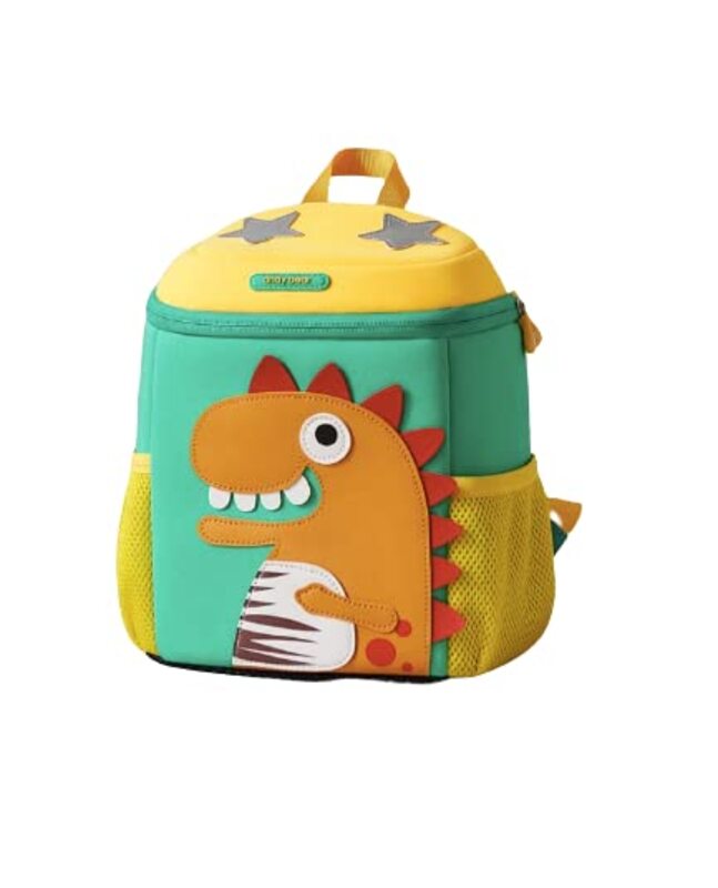 

Generic D Dinosaur Cute Cartoon Backpack For Kids Unisex, Multicolour