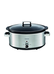 Kenwood 6.5L Stainless Steel Slow Cooker, 300W, SCM70.000SS, Silver