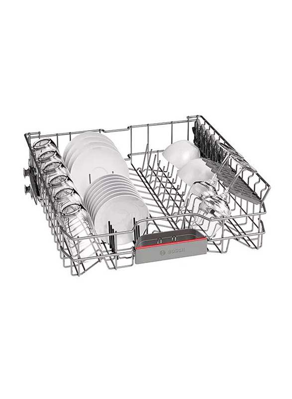 Bosch Series 4 13 Place Settings Free Standing Dishwasher, 10.1 Liter, 5 Programs, SMS4HMI26M, Grey