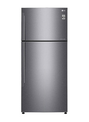 LG Top Mount Freezer Refrigerator, Smart Inverter Compressor, 509L, GN-C782HQCL, Dark Graphite Grey