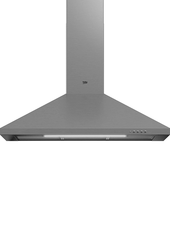 

Beko 390 m3/h Stainless Steel Pyramid Style Hood, 60cm, CWB6441XN, Silver