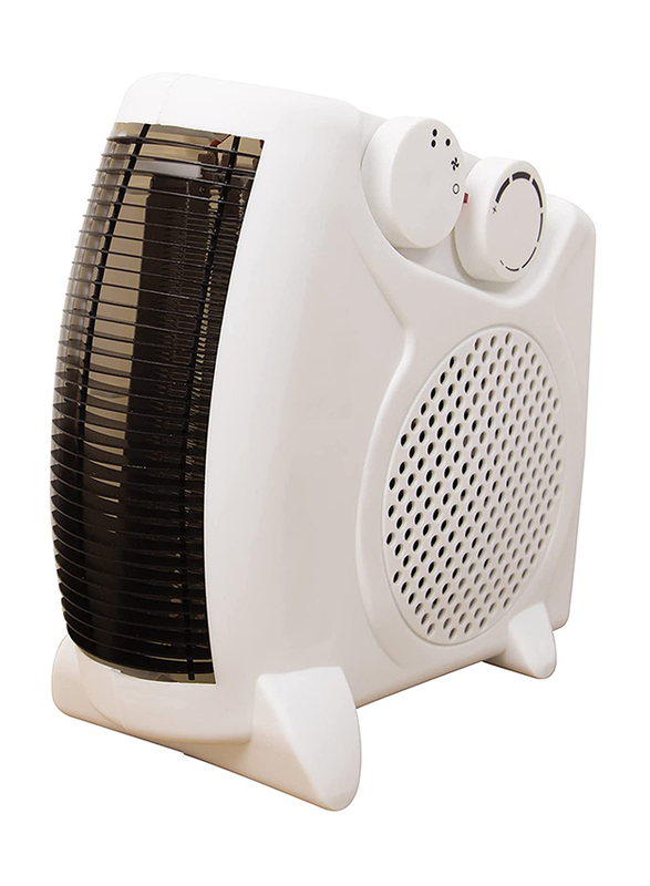 Crownline Fan Heater, 1700-2000W, HT-242, White