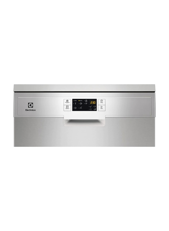 Electrolux 13 Place Settings 6 Programs Freestanding Dishwasher, ESF5513LOX, Silver