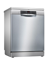 Bosch Series 4 13 Place Settings Free Standing Dishwasher, 10.4 Liter, 6 Programs, SMS46NI10M, Grey