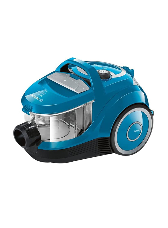 Bosch Easyy`y Canister Vacuum Cleaner, 700W, BGS2UCO1GB, Blue/Silver/Black