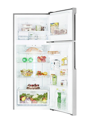 Electrolux 431L UltimateTaste 500 Top Freezer Double Door Refrigerator, EMT85610X, Silver