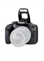 Canon EOS 2000D DSLR Camera with 18-55mm DC III Lens Kit, 24.1 MP, Black