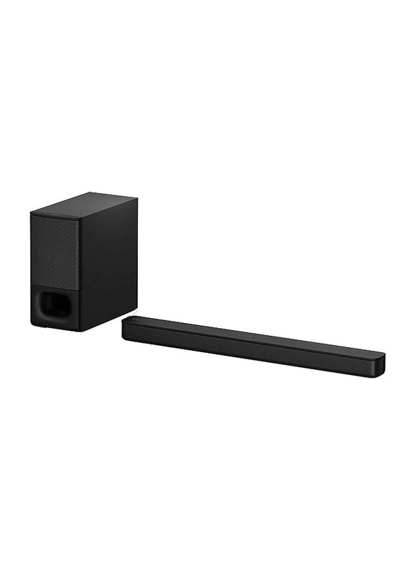 

Sony HT-S350 2.1 Channel Soundbar with Wireless Subwoofer Home Theater, 320W, Black